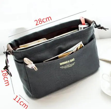 Middle Compartment Inner Bag Storage