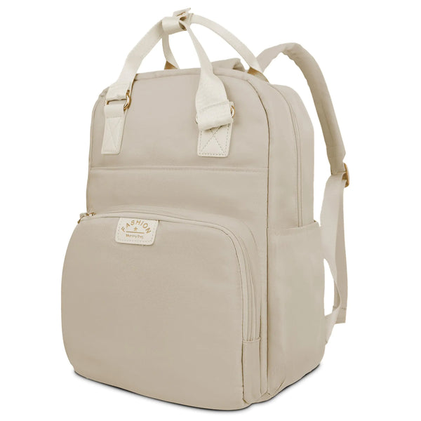 MANETTA Changing Bag Backpack Baby Diaper Bag Nappy Back Pack with USB Charging Port for Mom and DadKhaki